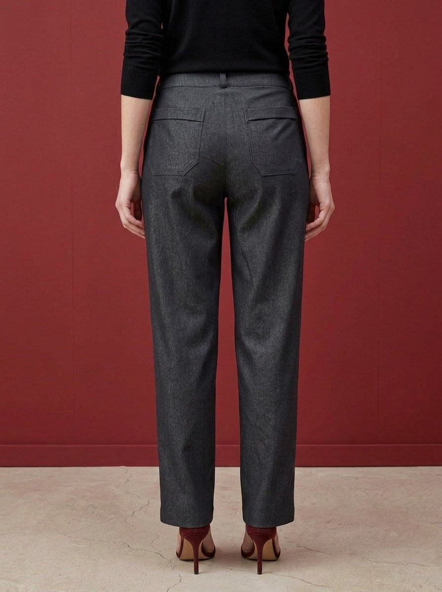 Zincir Toka Detaylı Tailor Pantolon